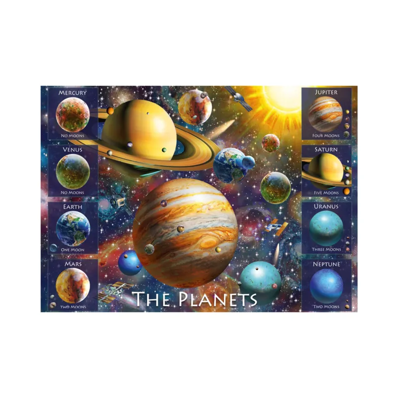 Puzzle XL - Eight Planets