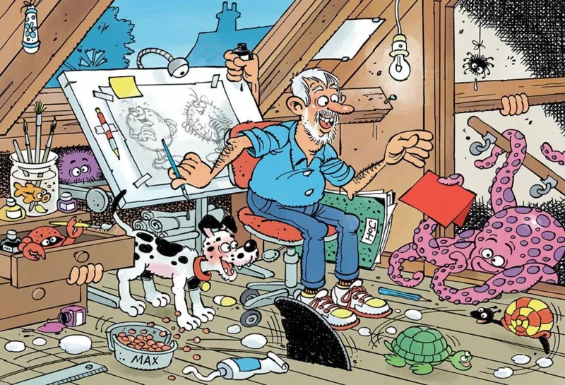 Jan van Haasteren - Advent Calendar 2025 - 24 puzzles with 54 pieces