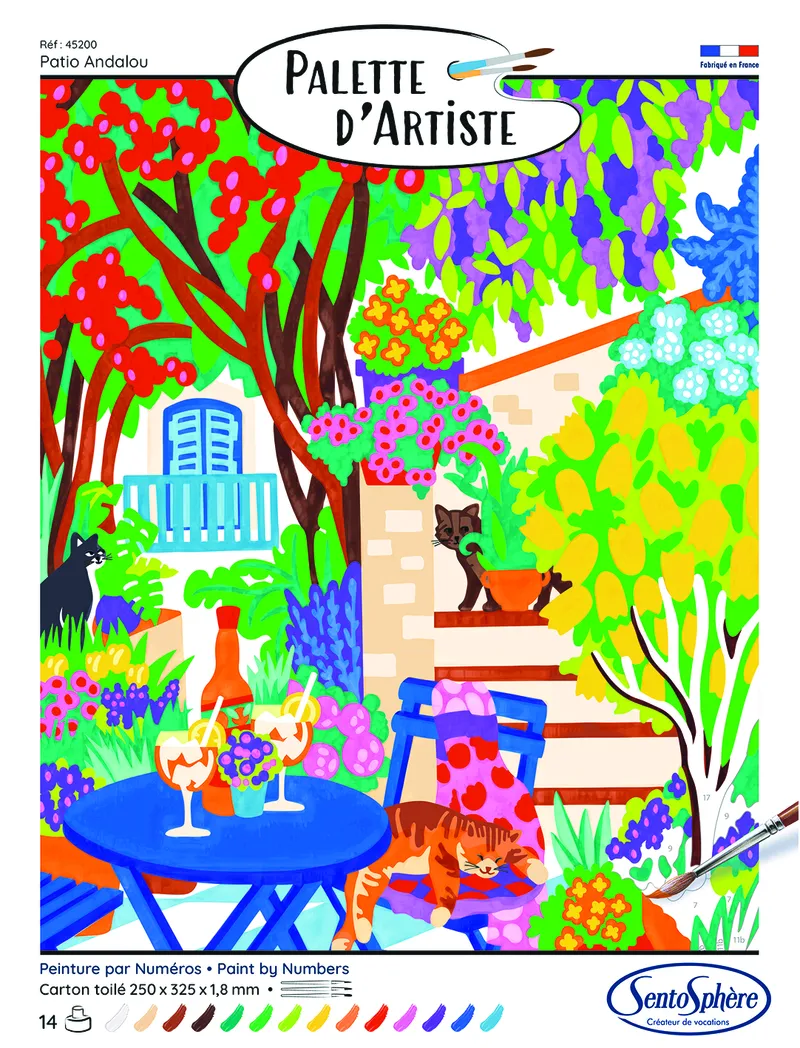 Palette D'Artiste - Andalusian Patio