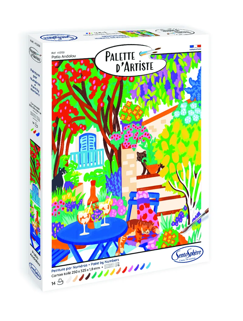 Palette D'Artiste - Andalusian Patio