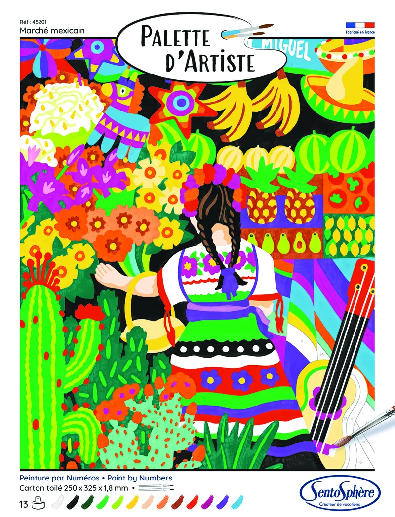 Palette D'Artiste - Mexican Market