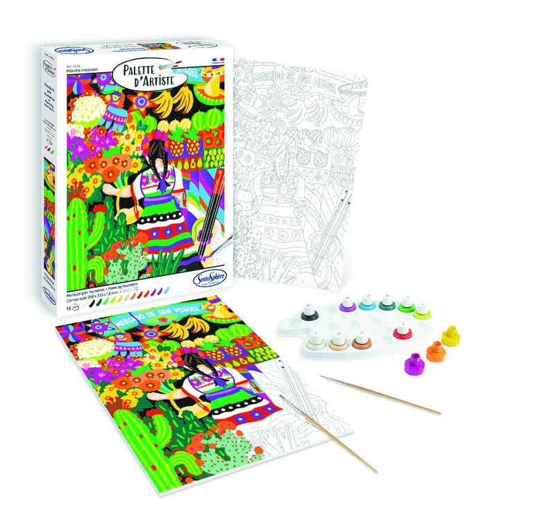 Palette D'Artiste - Mexican Market