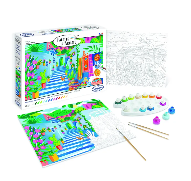 Palette D'Artiste - The Blue City