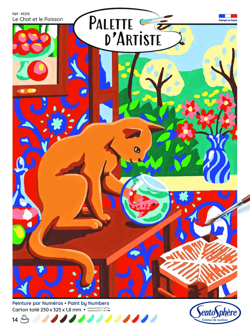 Palette D'Artiste - The Cat And The Fish