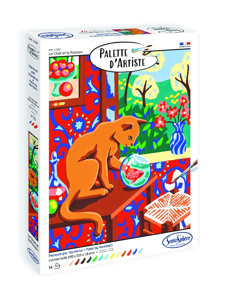 Palette D'Artiste - The Cat And The Fish