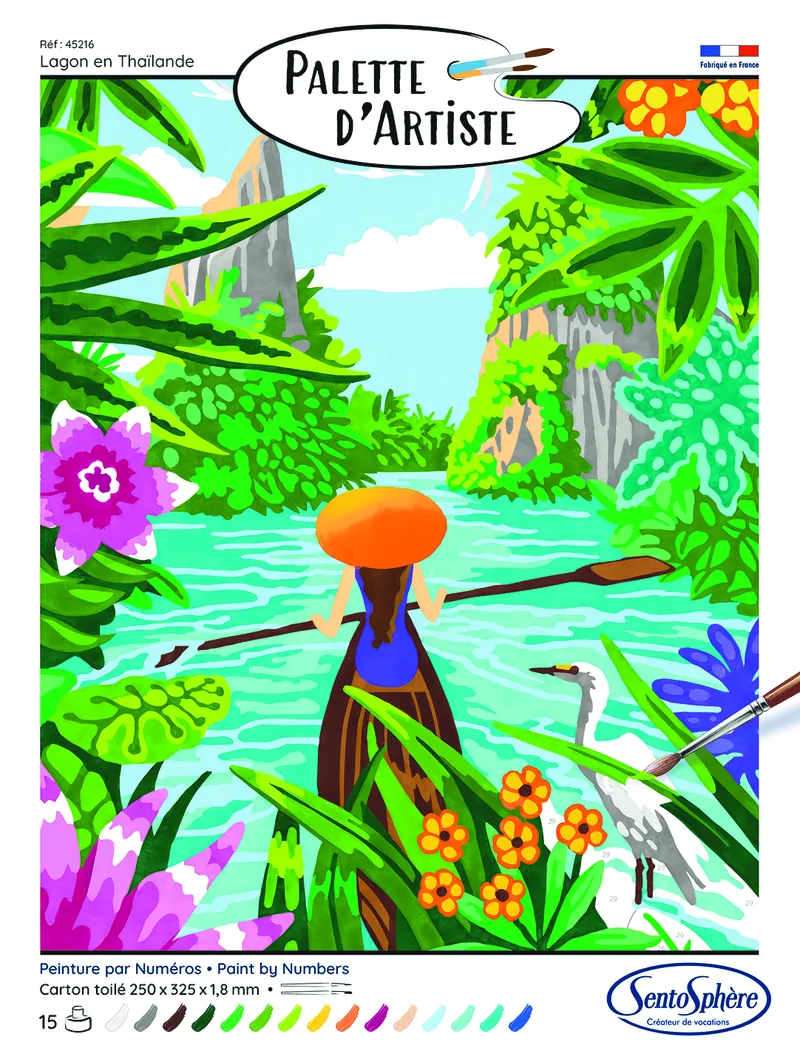 Palette D'Artiste - Lagoon In Thailand