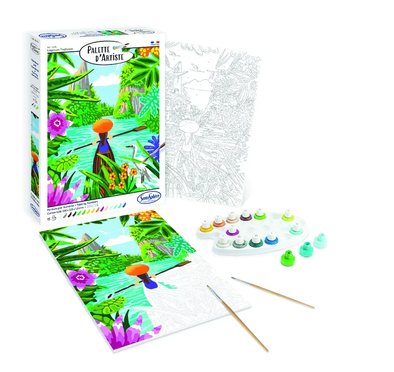 Palette D'Artiste - Lagoon In Thailand