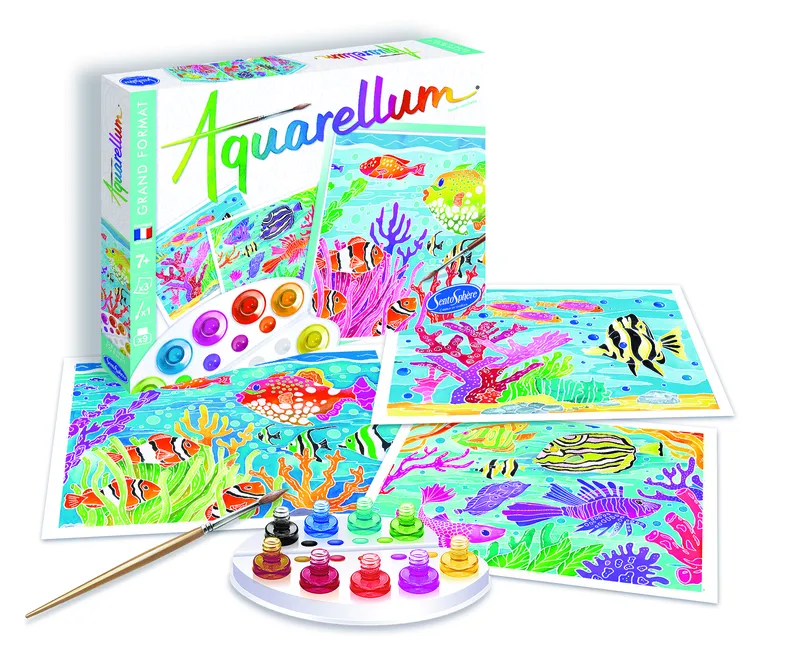 Aquarellum - Coral Background