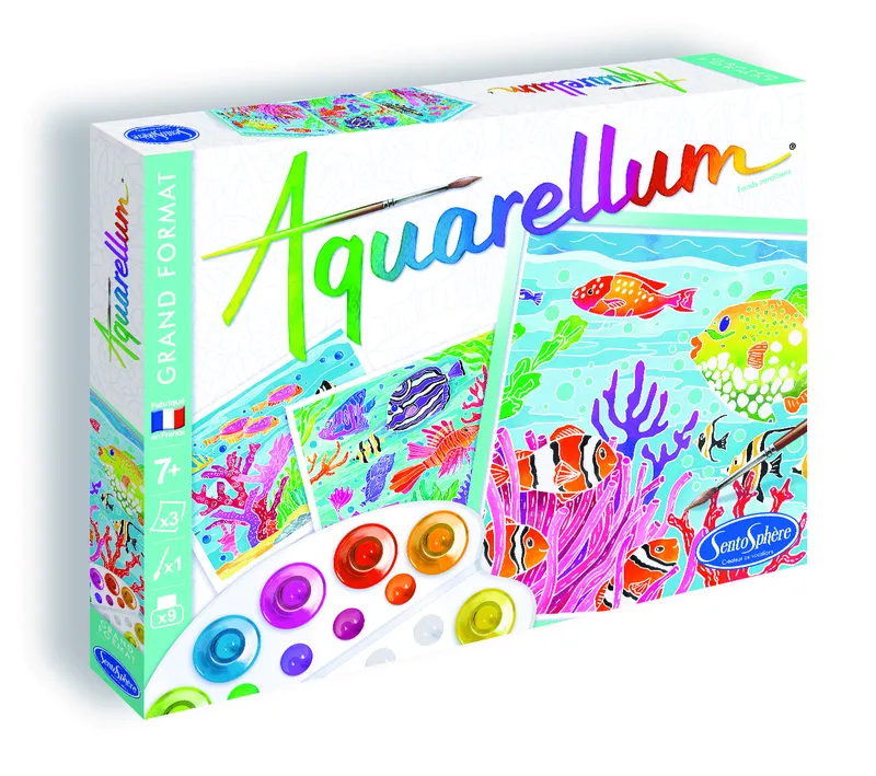 Aquarellum - Coral Background