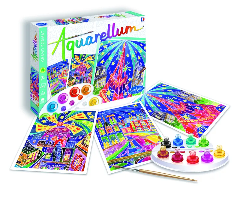 Aquarellum - Paris By Night