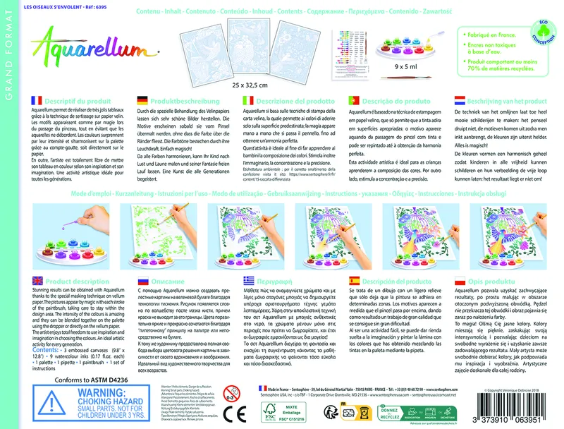 Aquarellum - Birds Take Flight