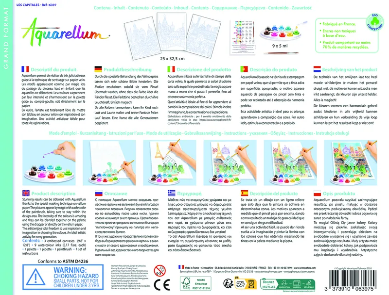Aquarellum - Capitales