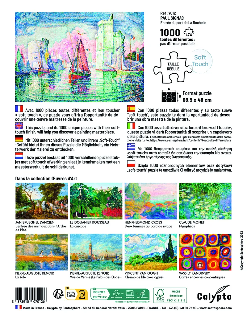 Entrance To The Port Of La Rochelle - Paul Signac