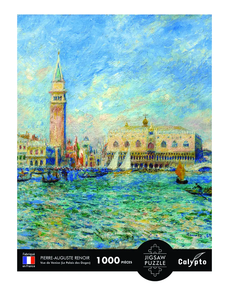 View Of Venice (The Doge'S Palace) - Pierre-Auguste Renoir
