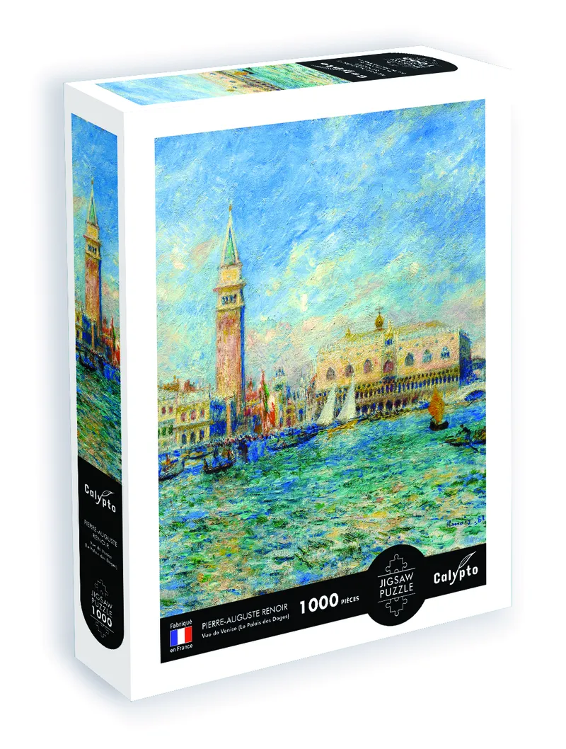 View Of Venice (The Doge'S Palace) - Pierre-Auguste Renoir