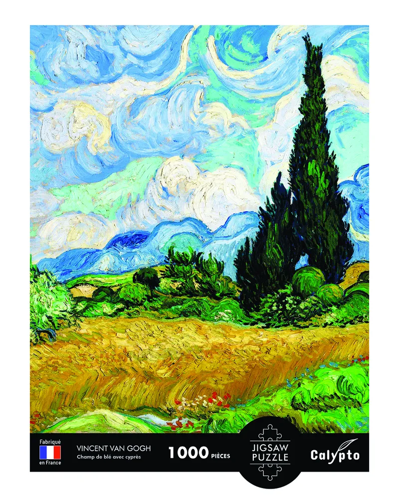 Wheat Field With Cypresses - Vincent Van Gogh