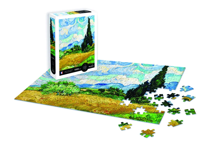 Wheat Field With Cypresses - Vincent Van Gogh