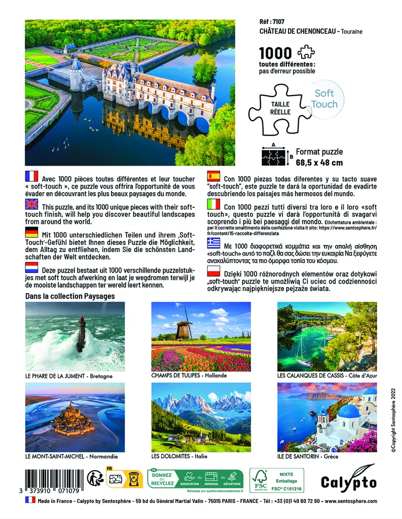 Landscape - Chenonceau Castle - Touraine