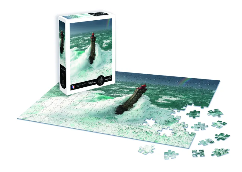 Landscape - The Jument Lighthouse - Brittany