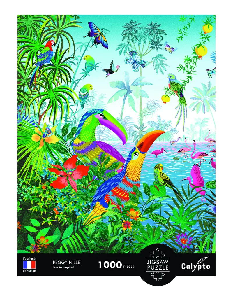 Illustration - Tropical Garden - Peggy Nille