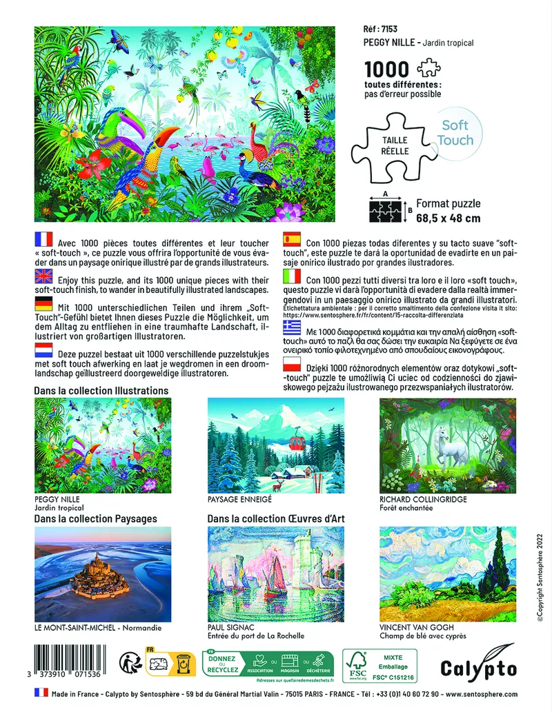 Illustration - Tropical Garden - Peggy Nille