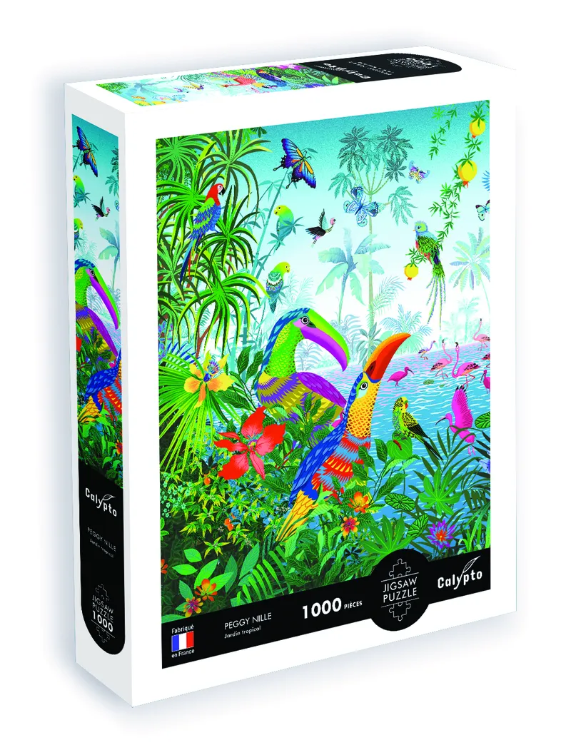 Illustration - Tropical Garden - Peggy Nille