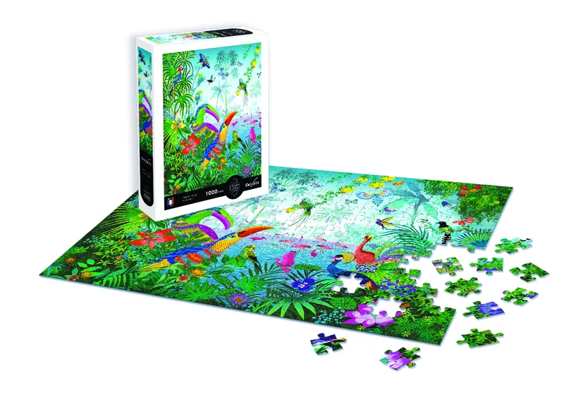 Illustration - Tropical Garden - Peggy Nille