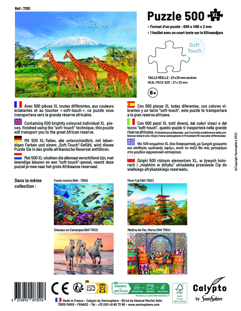 XXL Pieces - Giraffes