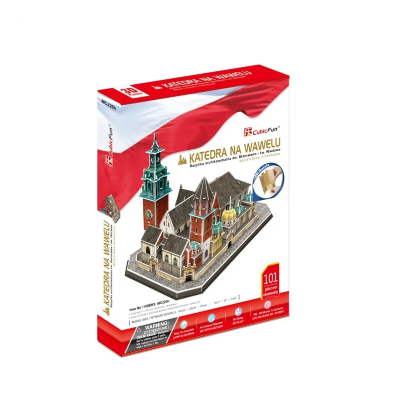 3D Puzzle - Wawel Cathedral