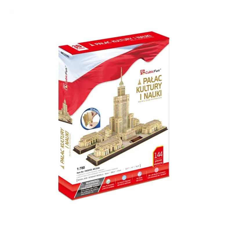 3D Puzzle - Palace of Culture and Science
