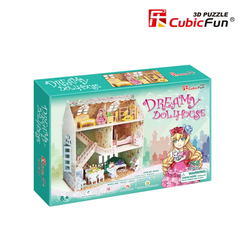 3D Puzzle - Dreamy Dollhouse - Difficulty : 4/8