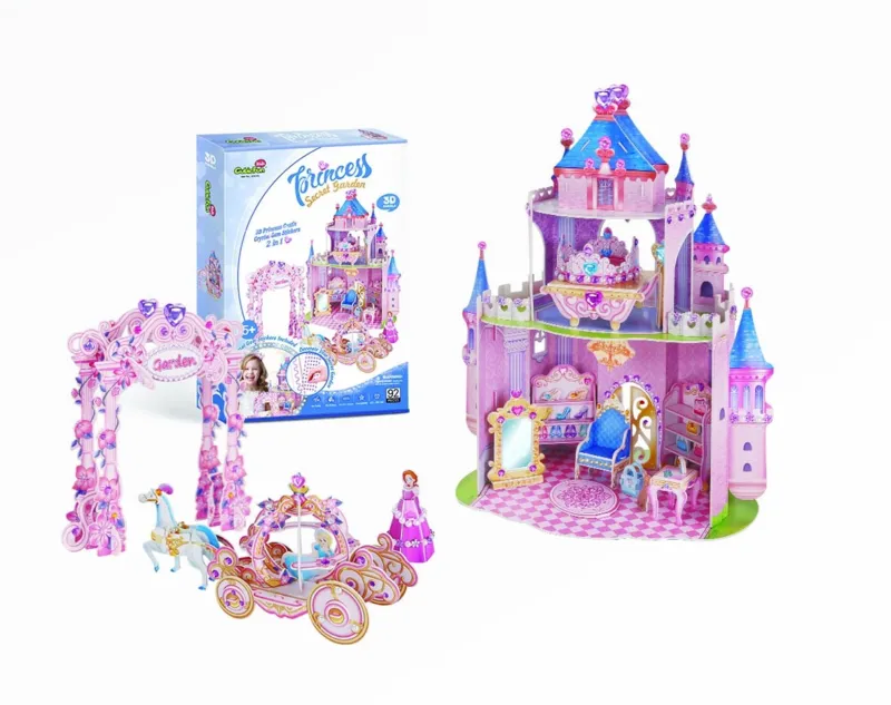3D Puzzle - Princess Secret Garden