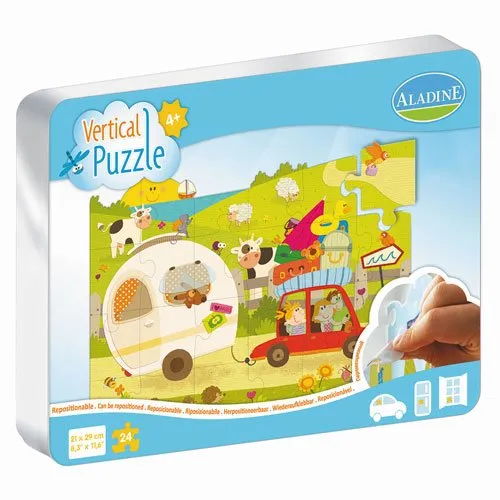 Vertical Puzzles - On the road to the holidays