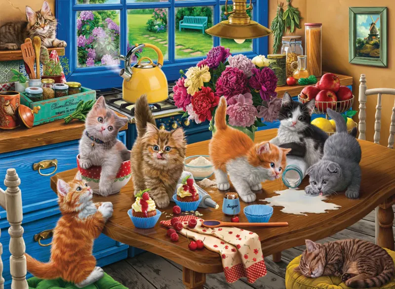Kittens In The Kitchen