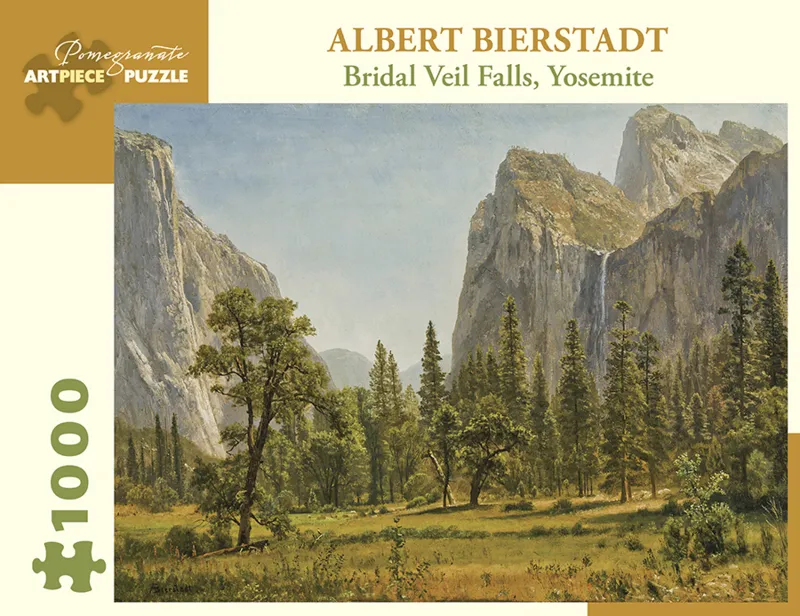 Albert Bierstadt - Bridal Veil Falls, Yosemite Valley, California