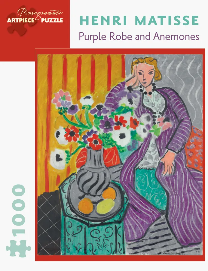 Henri Matisse - Purple Robe and Anemones, 1937
