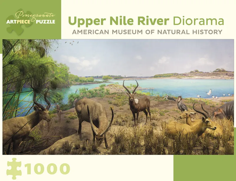 Upper Nile River Diorama - 150 Miles Southwest of Lake No, South Sudan