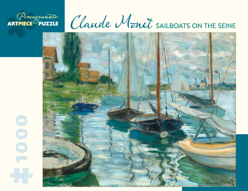 Claude Monet - Sailboats on the Seine at Petit-Gennevilliers, 1874