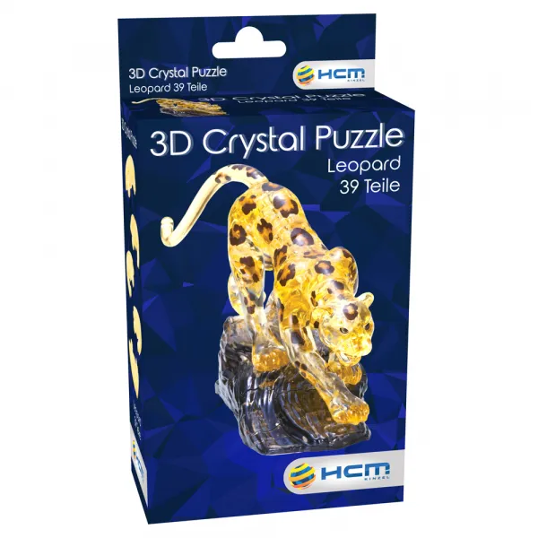 3D Puzzle - Crystal Puzzle - Leopard