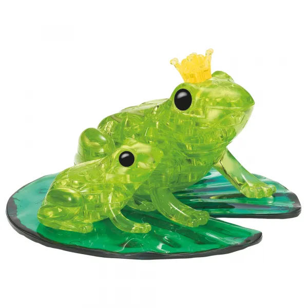 3D Puzzle - Crystal Puzzle - Frogs Couple