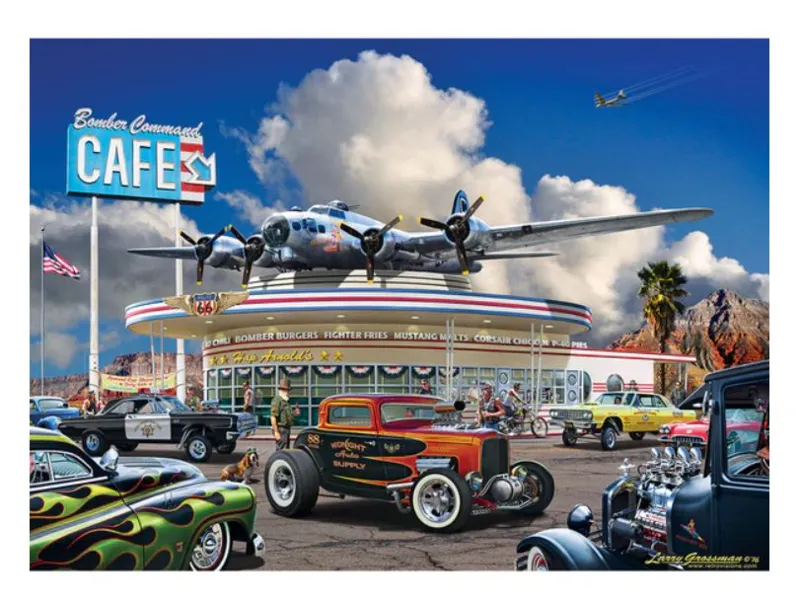 Cruisin‘ Rt66 - Bomber Command Café