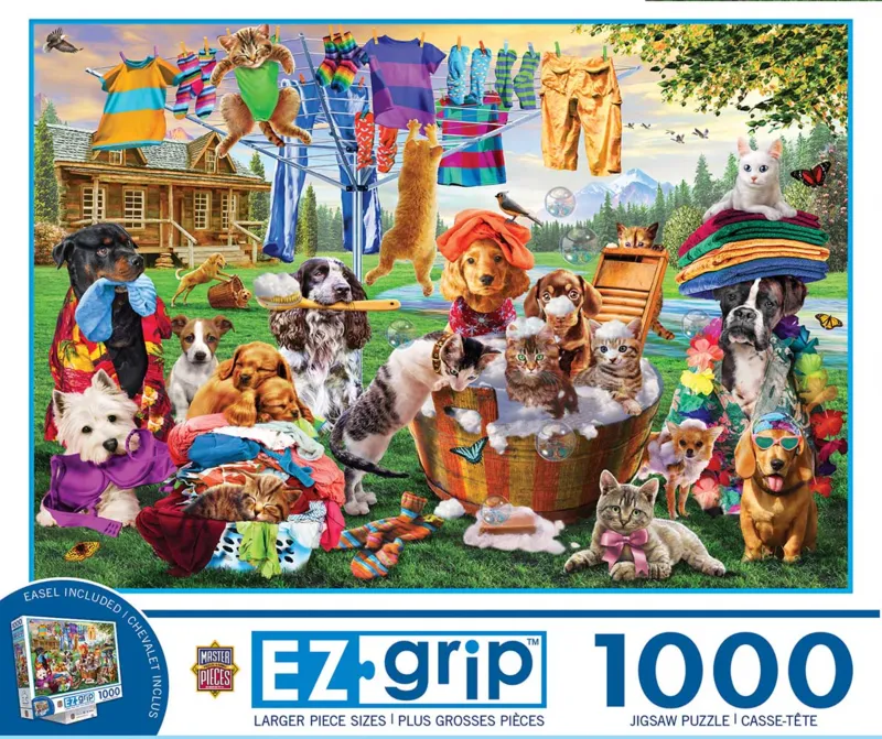 XXL Pieces - Laundry Day Rascals - EZ Grip