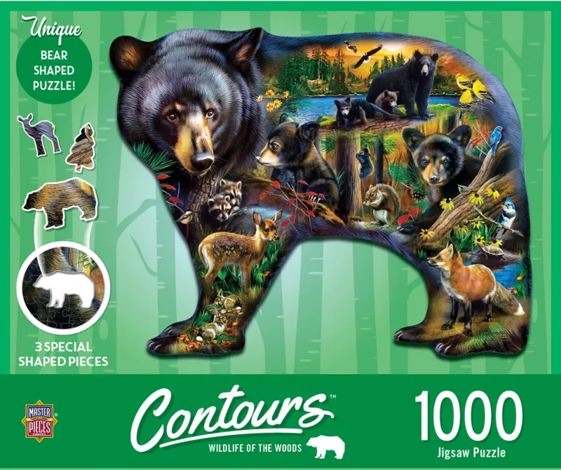 Wildlife of the Woods - Shaped