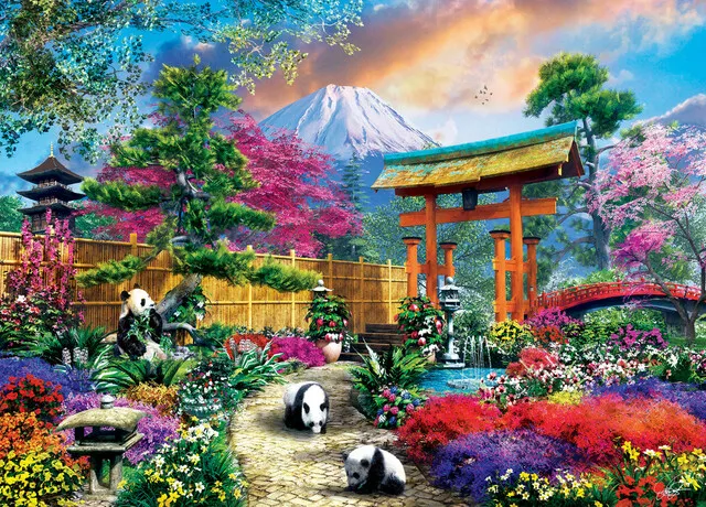 Mount Fuji Shimmer - Master Pieces - 1000 pieces | jigsawpuzzle.…