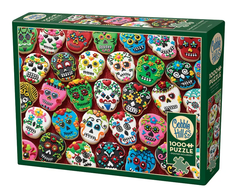Sugar Skull Cookies - Random Cut