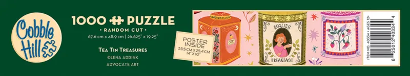 Tea Tin Treasures - Random Cut