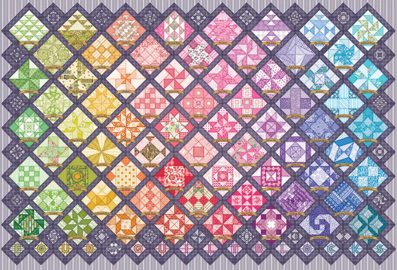 Four Square Quilt Blocks
