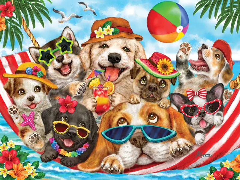 XXL Pieces - Hammock Party