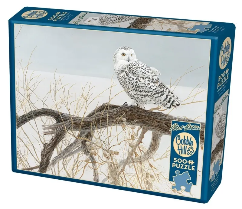XXL Pieces - Fallen Willow Snowy Owl