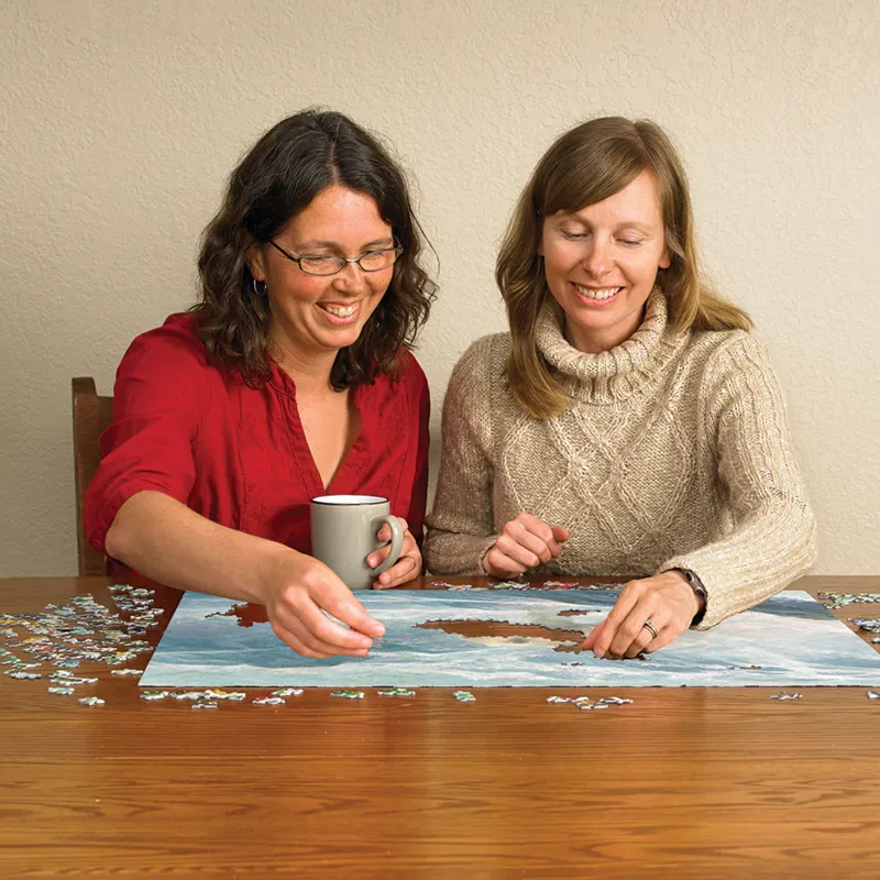 XXL Pieces - Salmon Watch - Spirit Bear